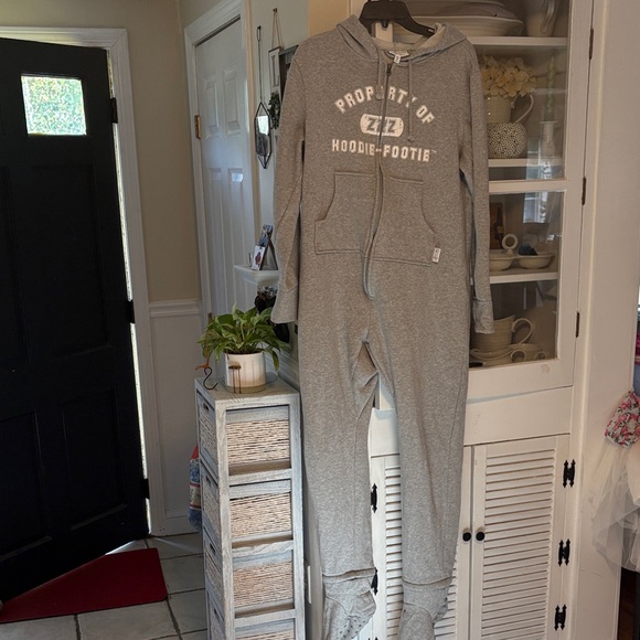 Hoodie-Footie PajamaGram Gray Hoodie - Picture 1 of 5
